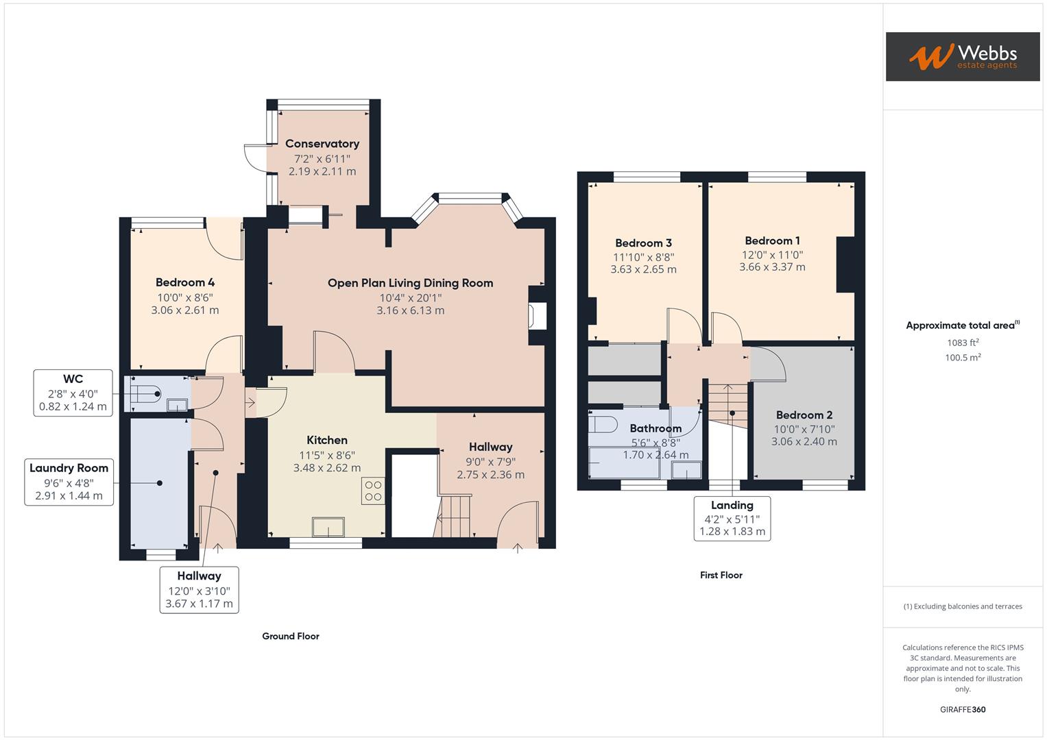 16, Church Close, Stafford floorplan