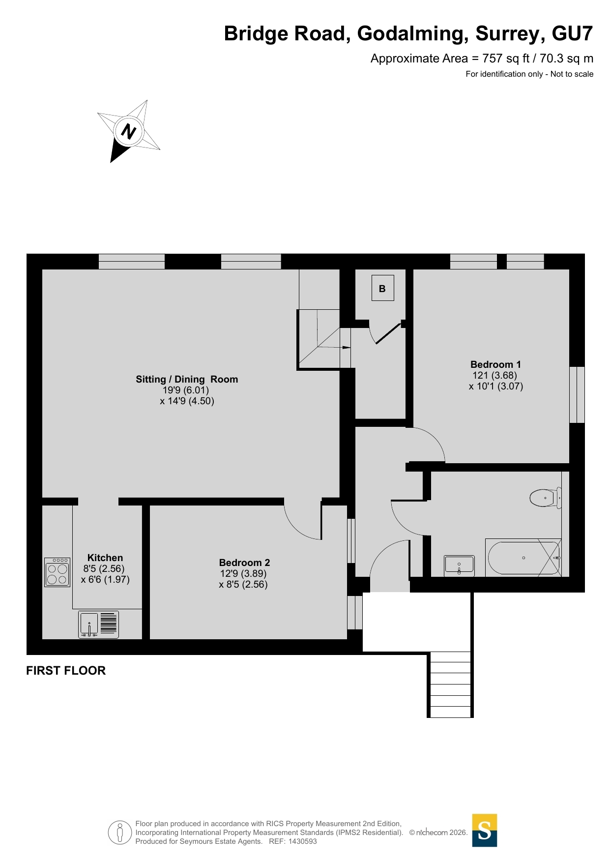 6 Bridge Gate House,, Bridge Road, Surrey floorplan