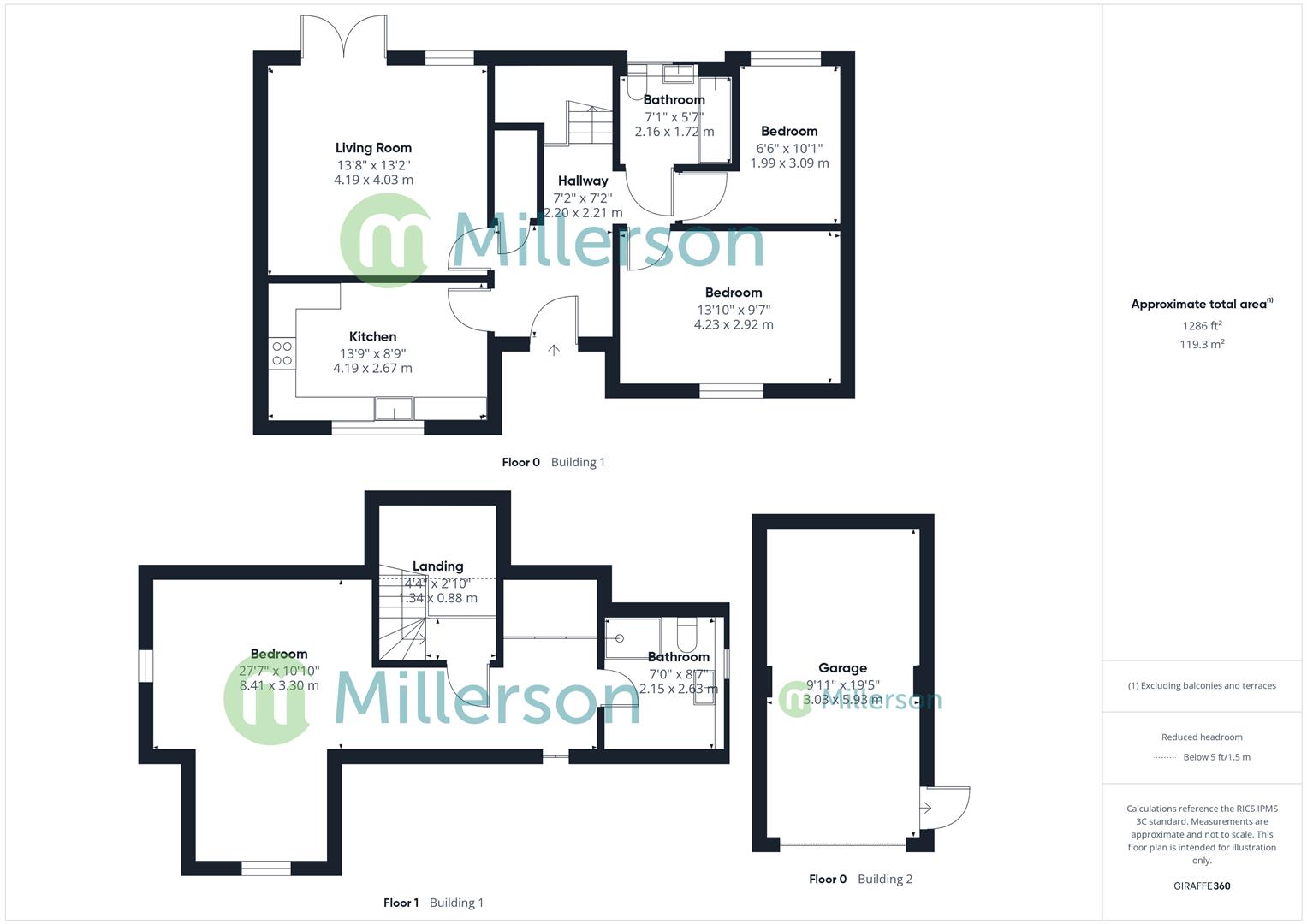 1, Campion Way, Hayle floorplan