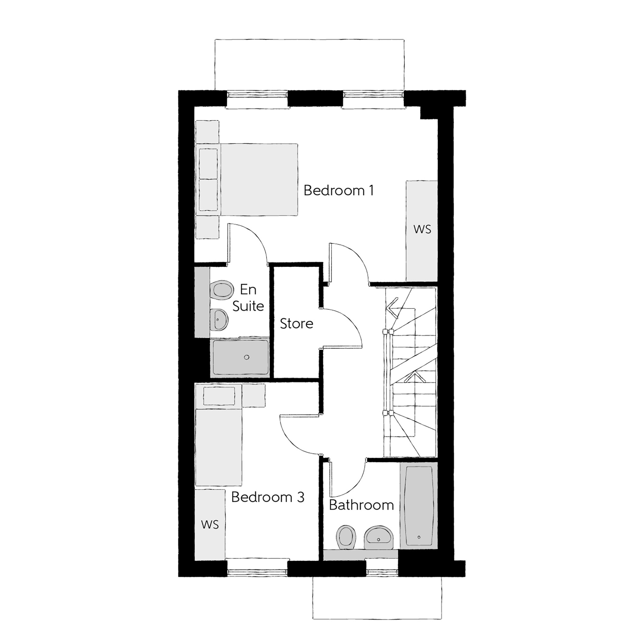 Fivefield Road, Keresley floorplan