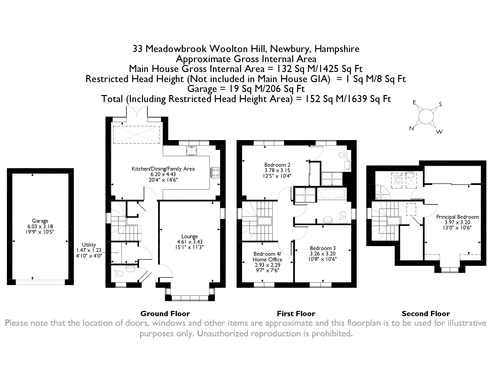 Meadowbrook, Woolton Hill, Newbury RG20, 4 bedroom detached house for