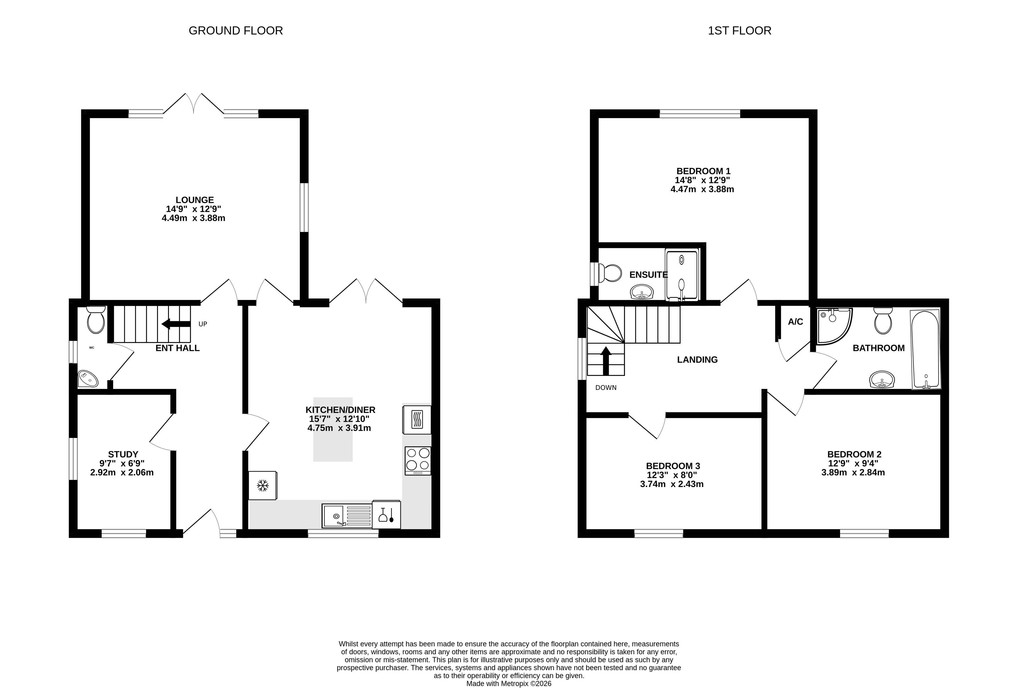 16a, Wessex Avenue, Blandford Forum floorplan