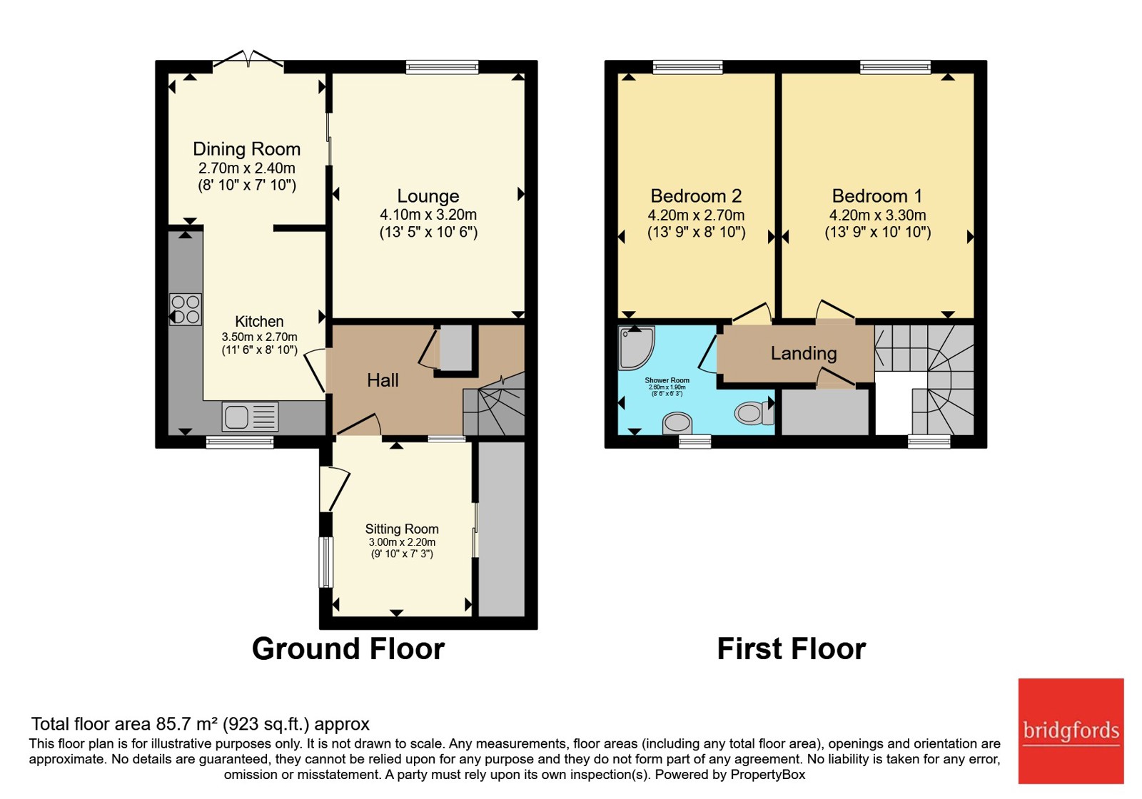 62, Holcombe Drive, Lancashire floorplan