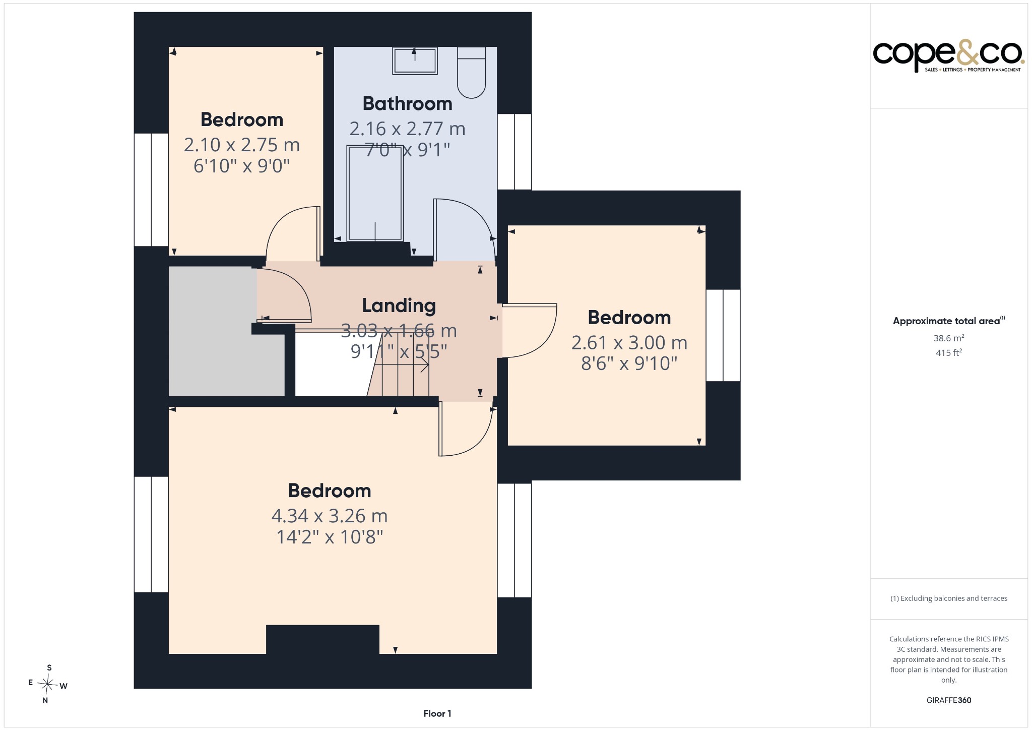 Ilkeston, Derbyshire floorplan