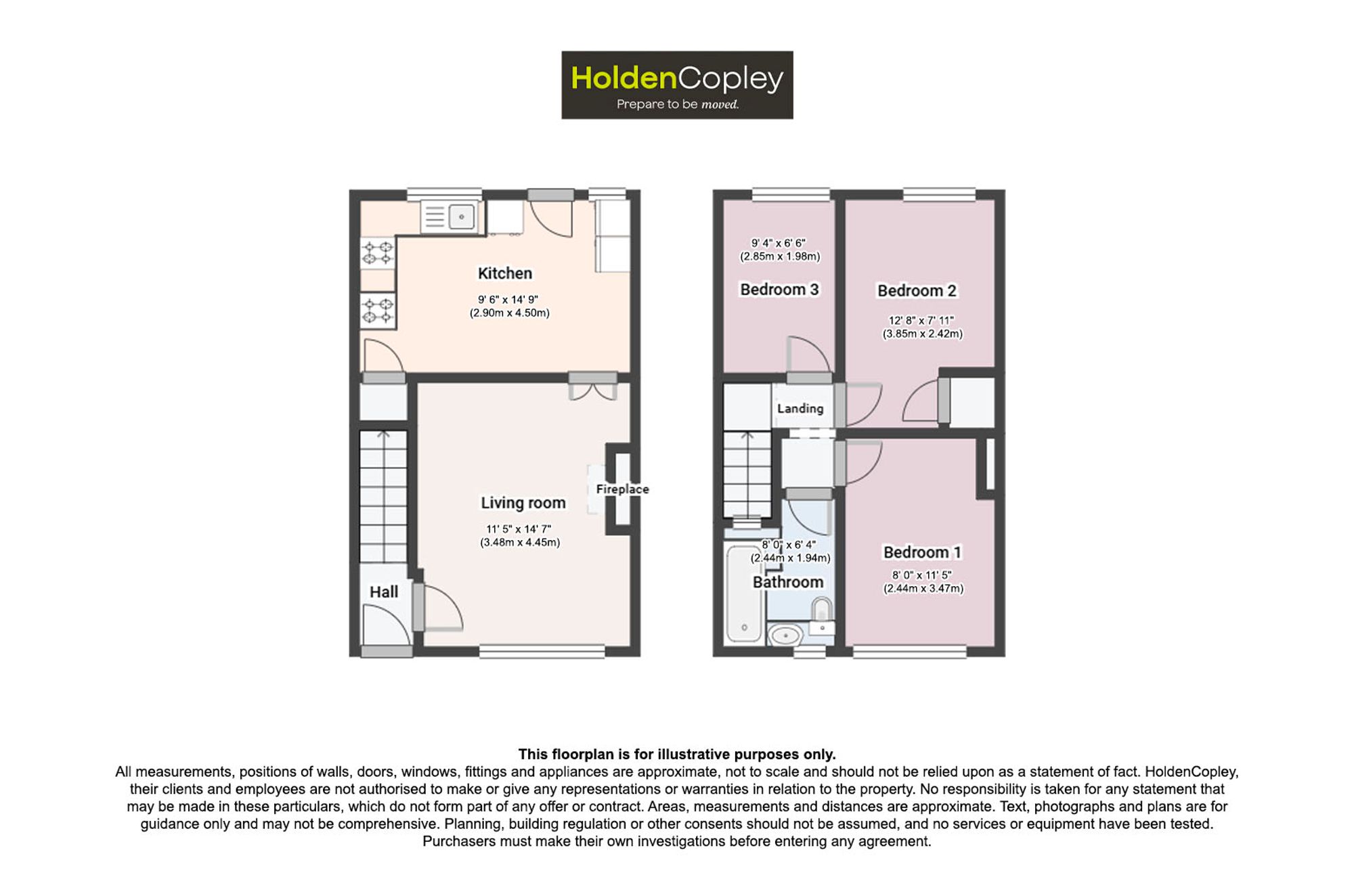 86 Cliff Road, Nottingham floorplan