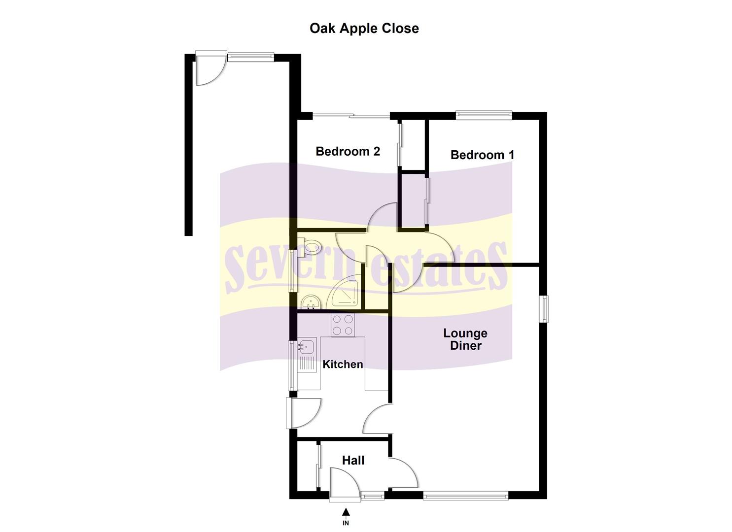 11, Oak Apple Close, Stourport-On-Severn floorplan