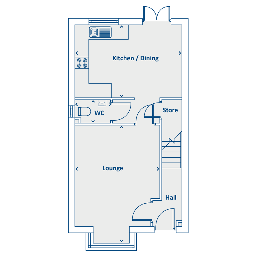 Plot 230, Stump Cross Hill Road, Quarrington floorplan