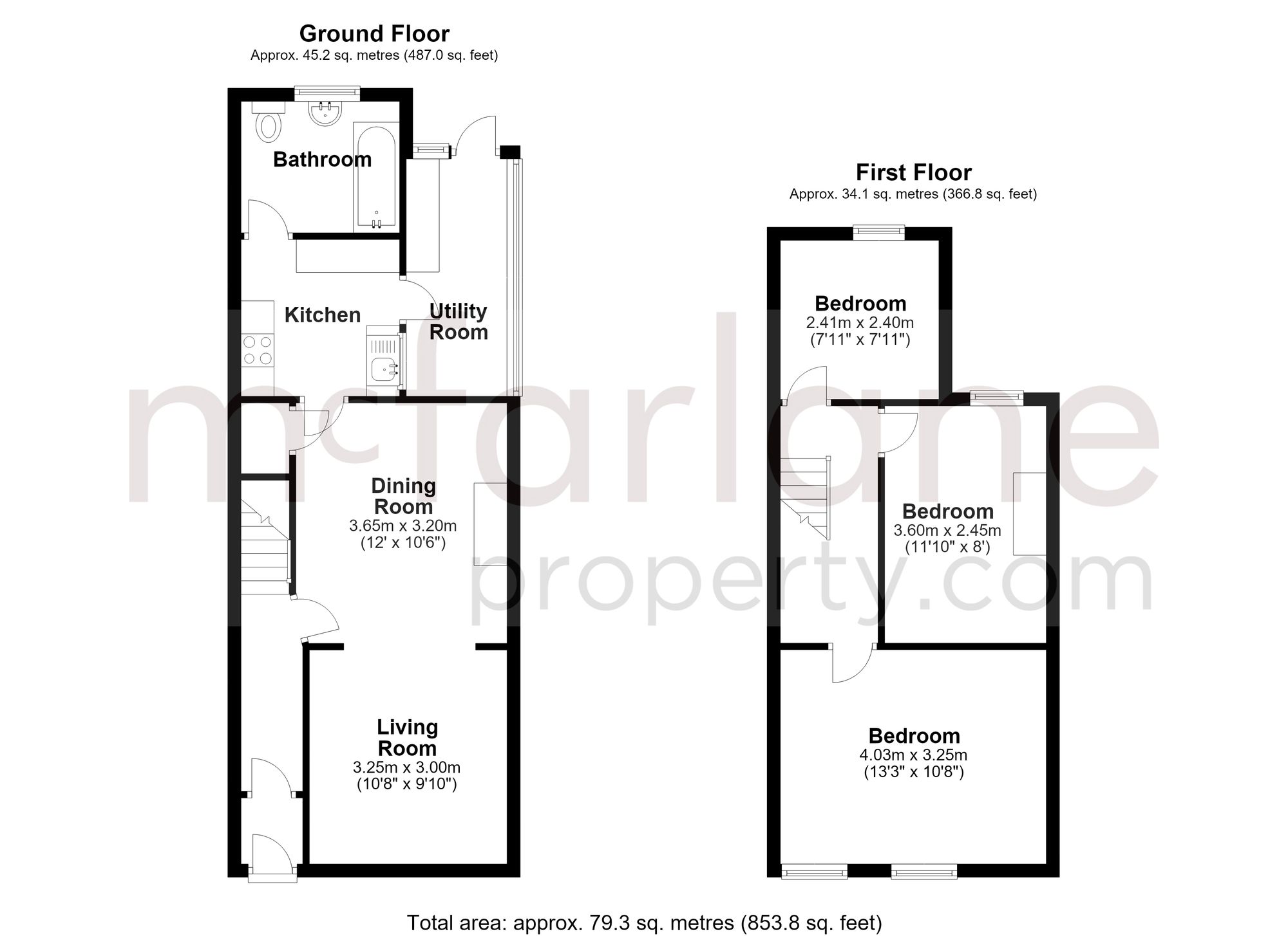 43 Western Street, Swindon floorplan