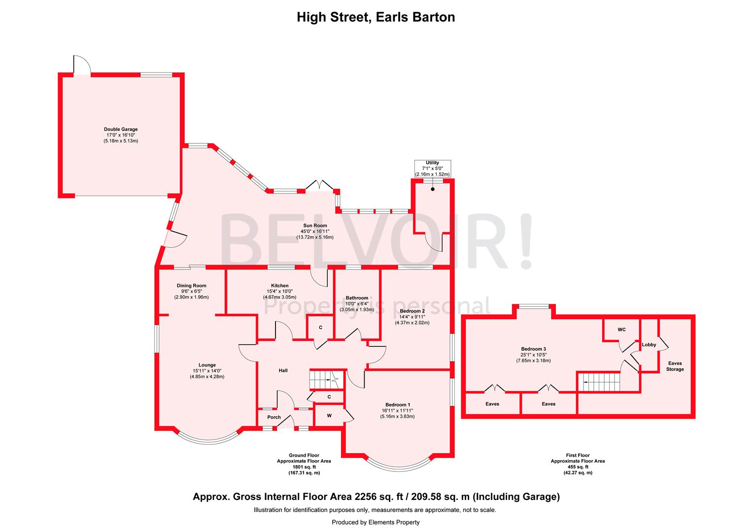 80, High Street, Northampton floorplan
