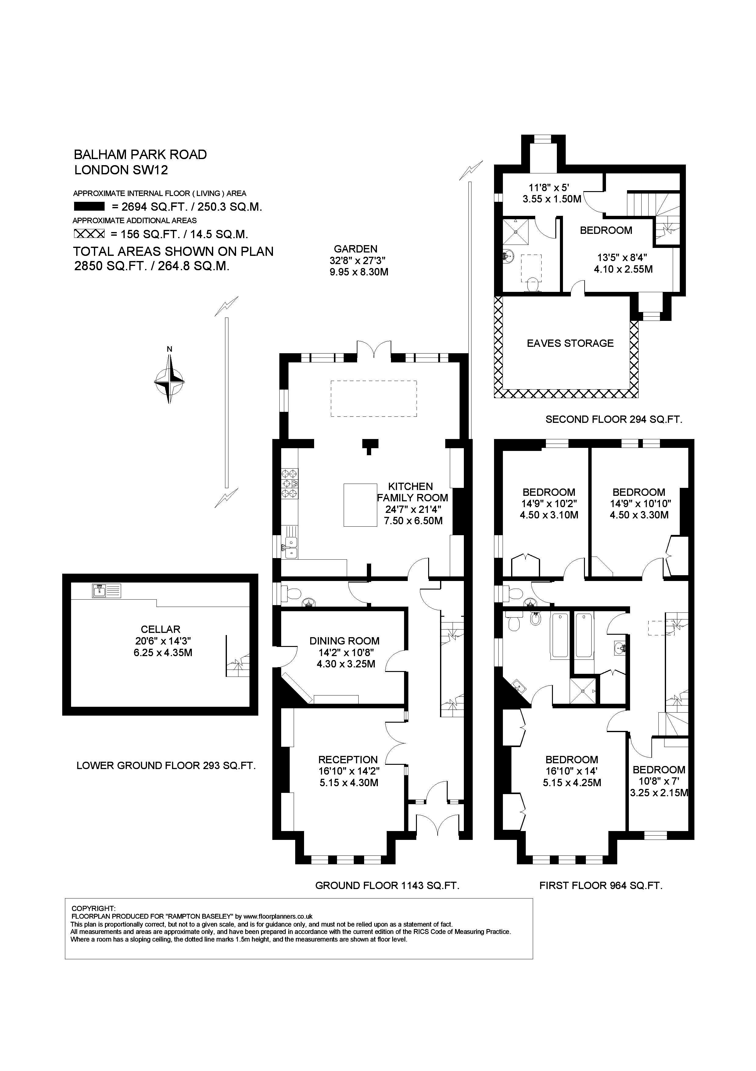 5 bed semidetached house for sale in Balham Park Road, London SW12