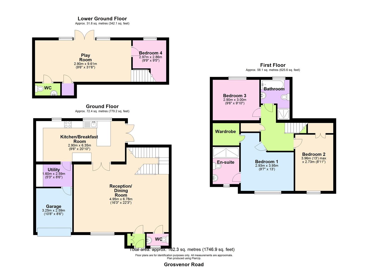 4 Bedrooms Semi-detached house for sale in Grosvenor Road, Epsom KT18