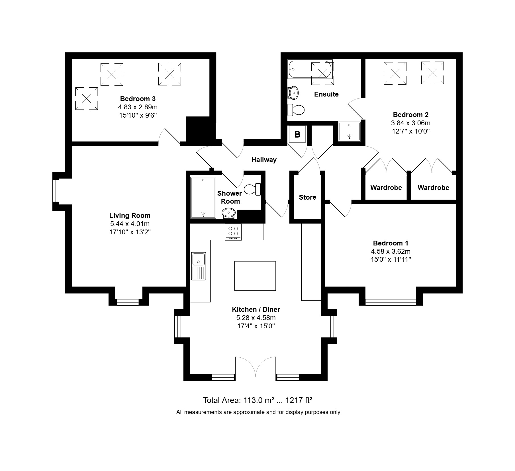 30, Regency Court, Portsmouth floorplan