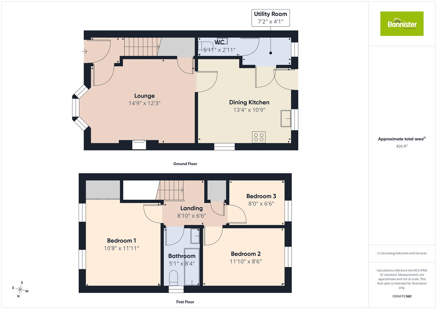 4, Fair View Close, Gilberdyke floorplan