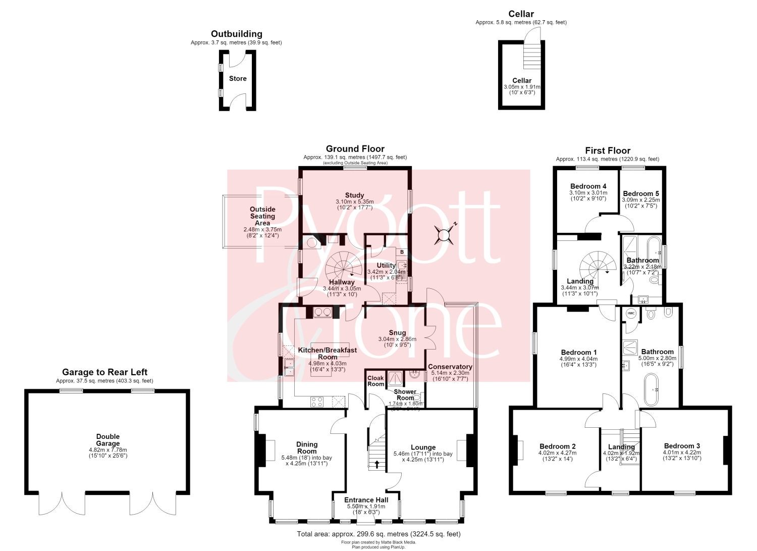 Sydney House, Main Road, Boston floorplan