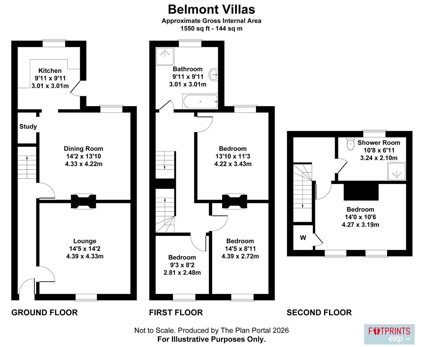 Belmont Villas,2, Gore Road, Sandwich floorplan