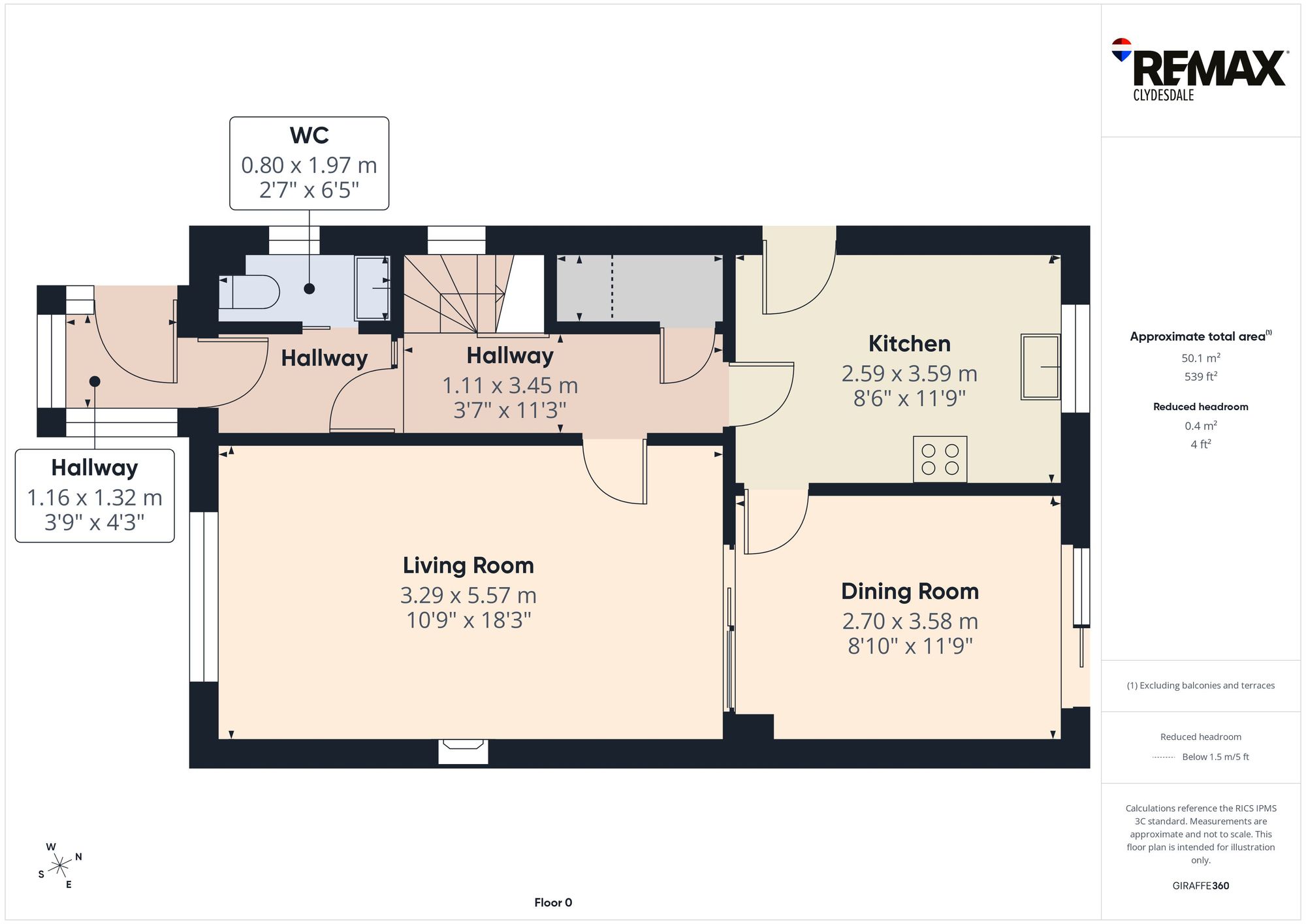 9 Applecross Quadrant, Wishaw floorplan