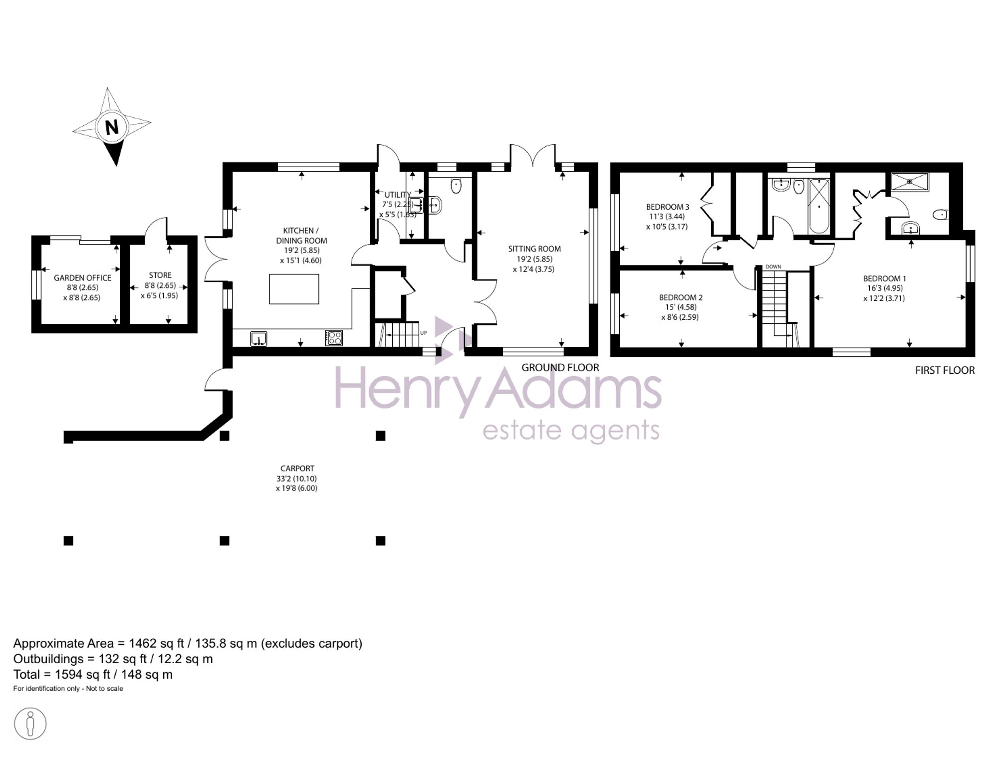 26 Newland Gardens, Arundel floorplan