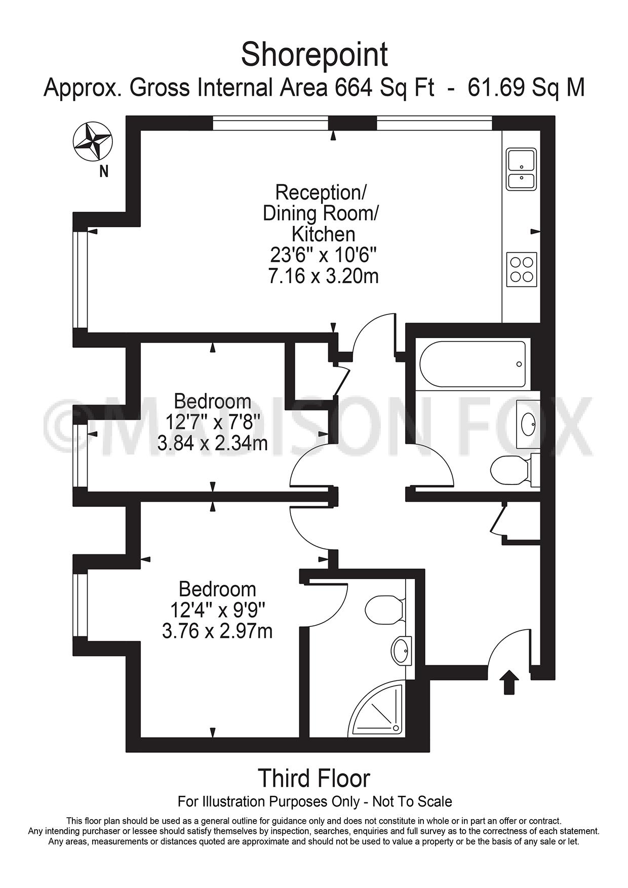 2 Bedrooms Flat for sale in High Road, Buckhurst Hill IG9