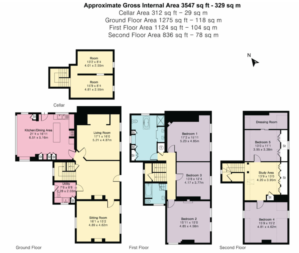 Catton House, The Square, Banbury floorplan