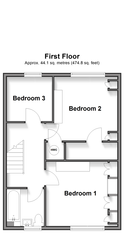 Snipe Close Pembury, Tunbridge Wells floorplan