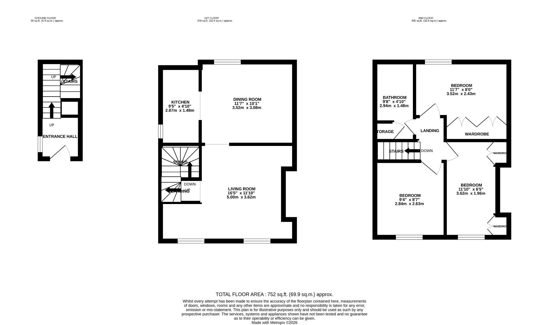 15, Milton Place, Gravesend floorplan