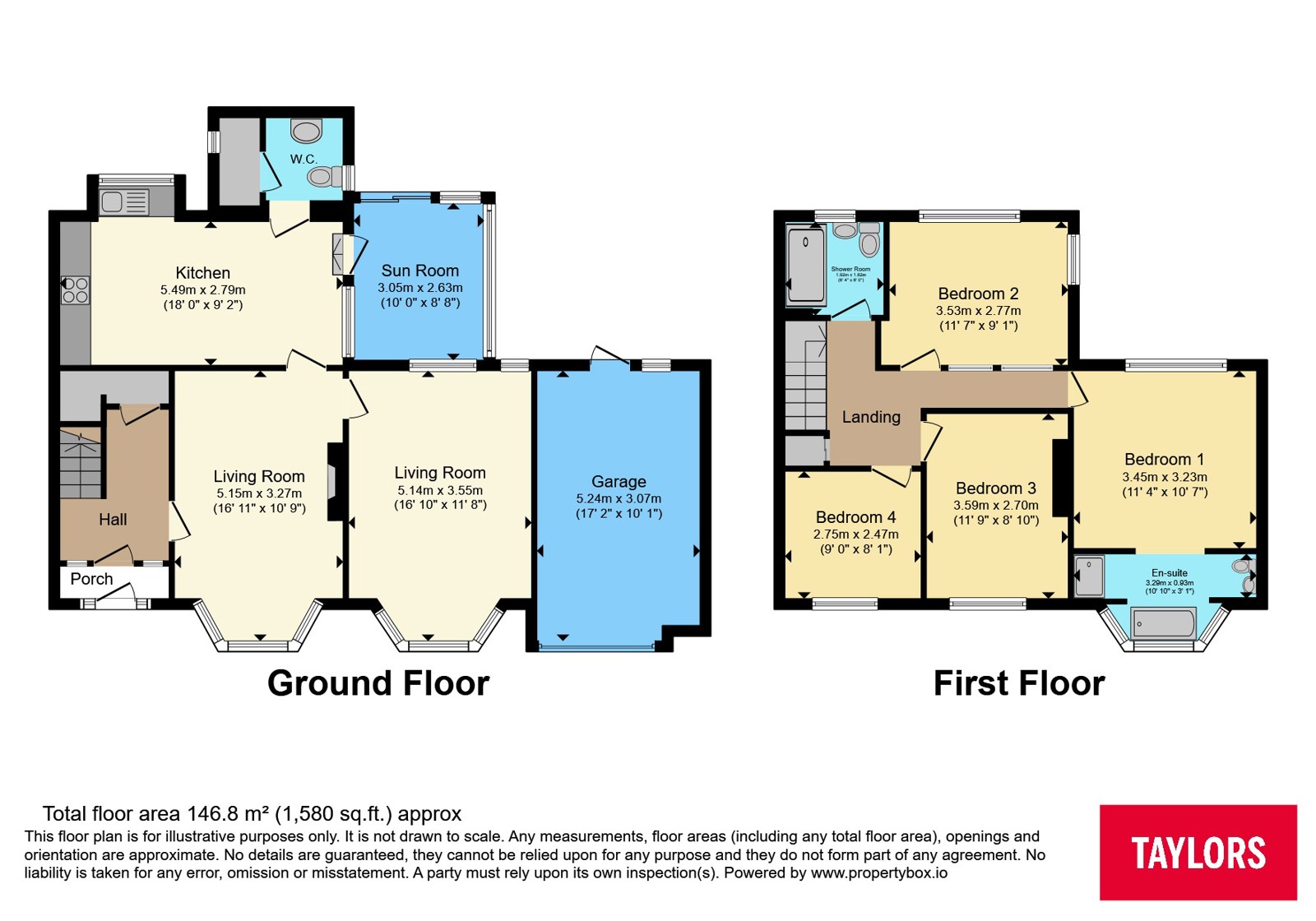 25, Beech Grove, Northamptonshire floorplan
