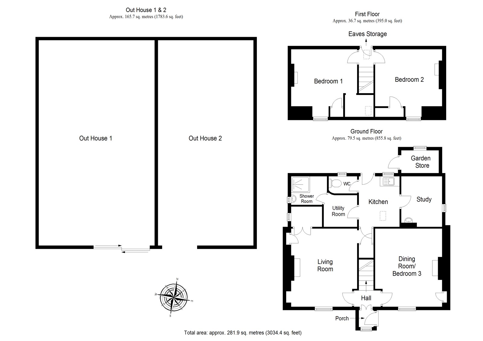 2 Bedrooms Detached house for sale in Easter Feddal, Feddel Road, Braco, By Dunblane FK15