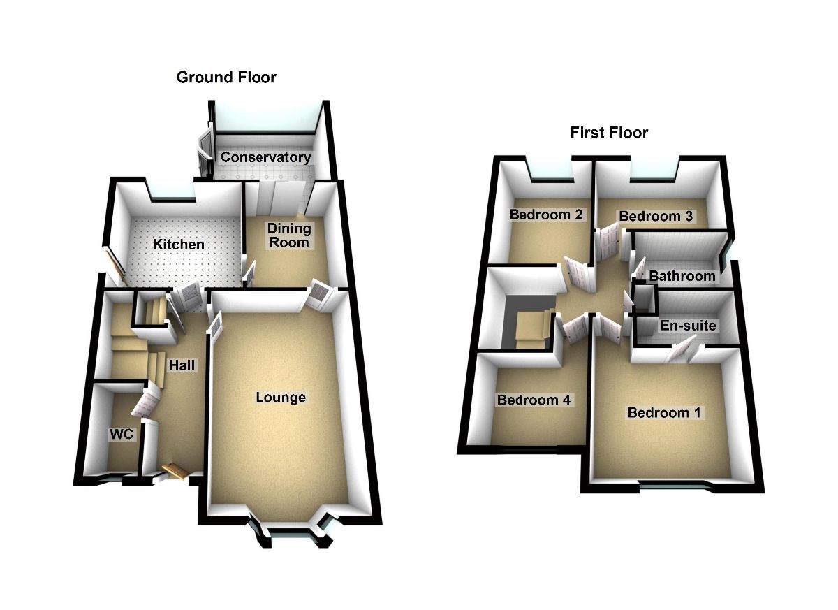 Hyndburn Close, Grosvenor Park, Morecambe LA3, 4 bedroom detached house