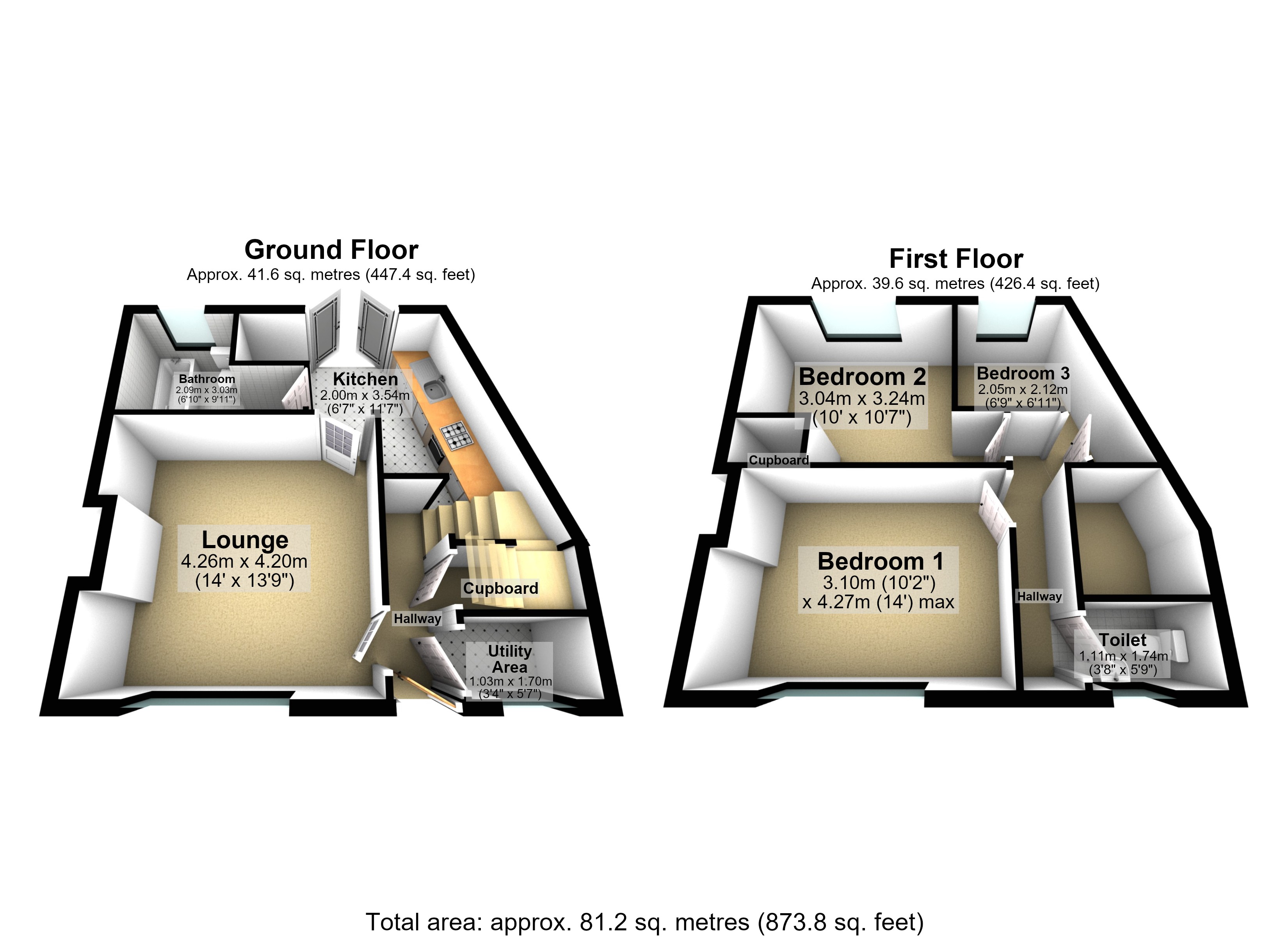 128, Tamworth Road, Long Eaton floorplan