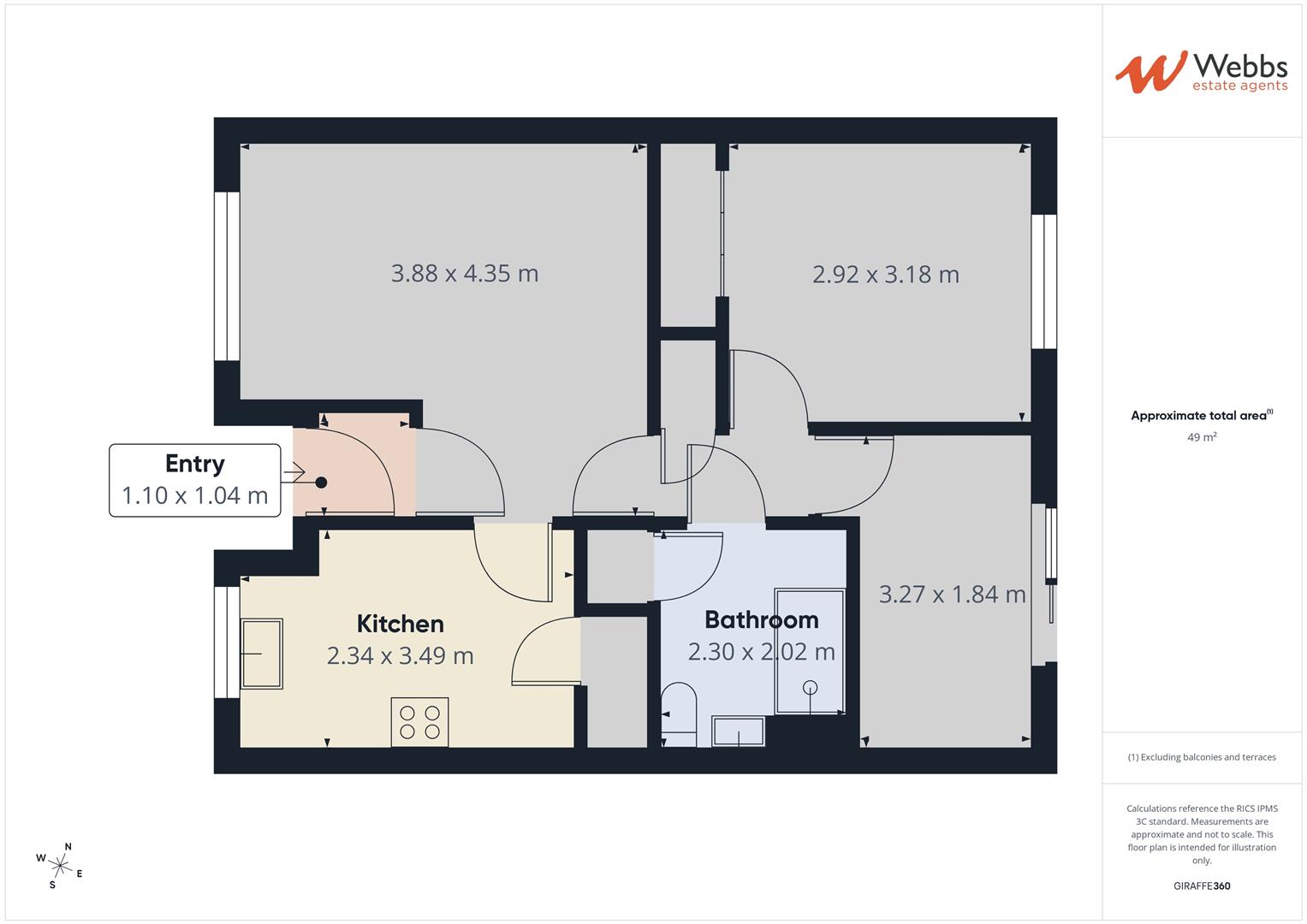 14, The Laurels, Rugeley floorplan