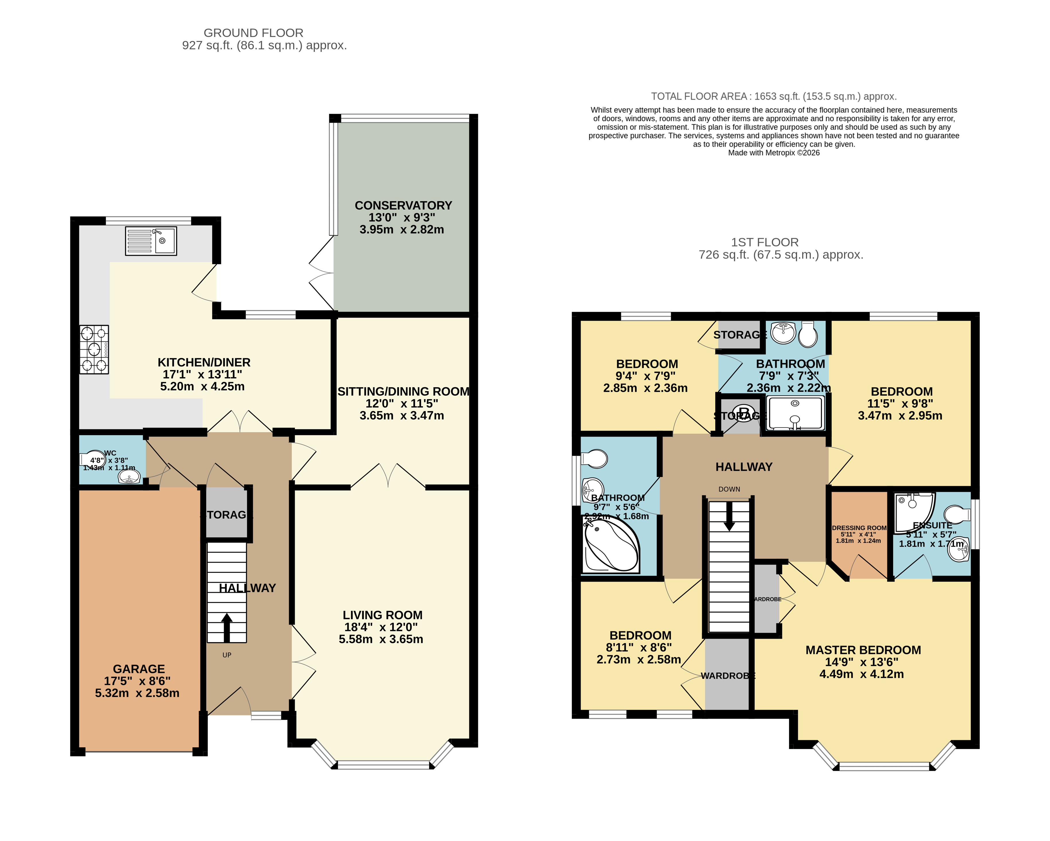 9, Cavalier Court, Doncaster floorplan