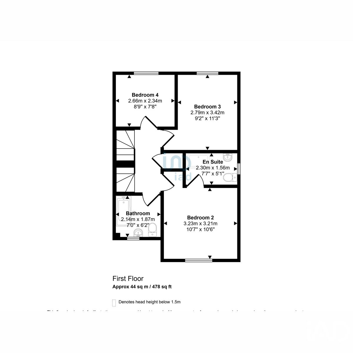 58a, Fibbersley, Willenhall floorplan