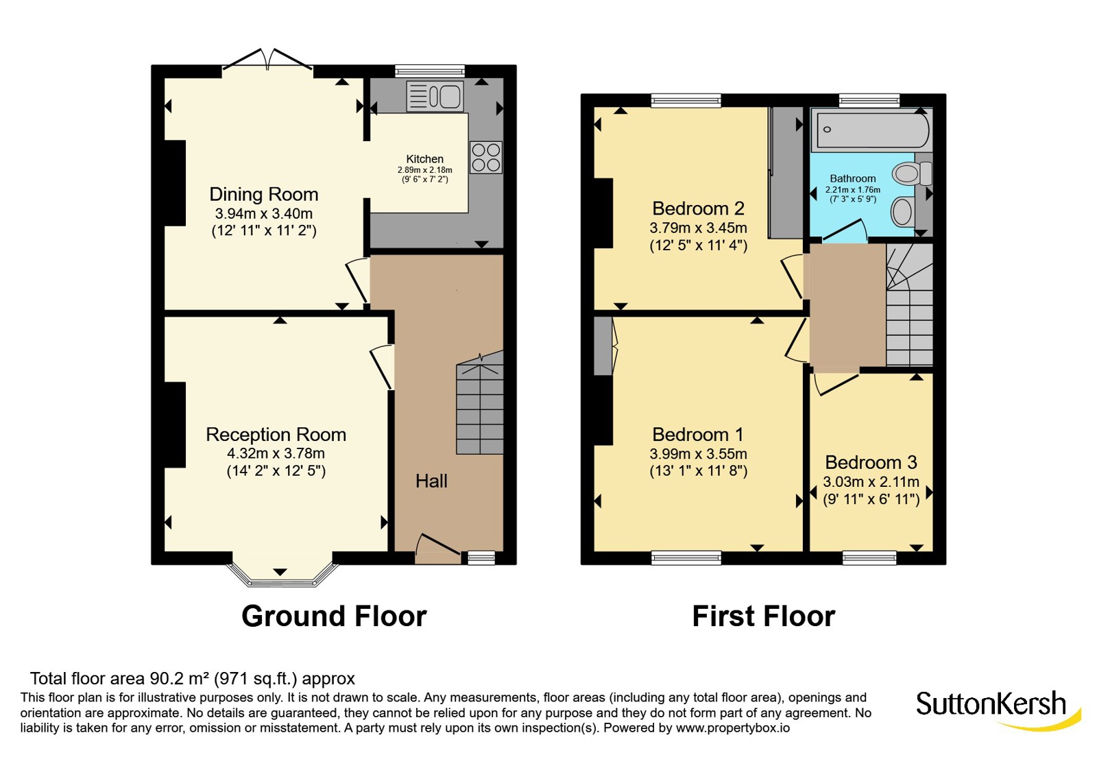 40, Burdett Street, Merseyside floorplan