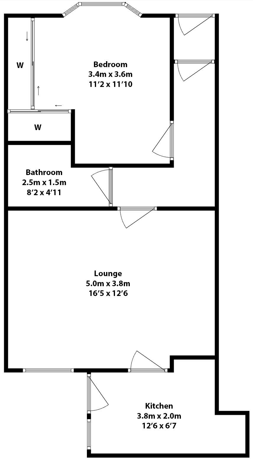 18 Sandy Road, Carluke floorplan