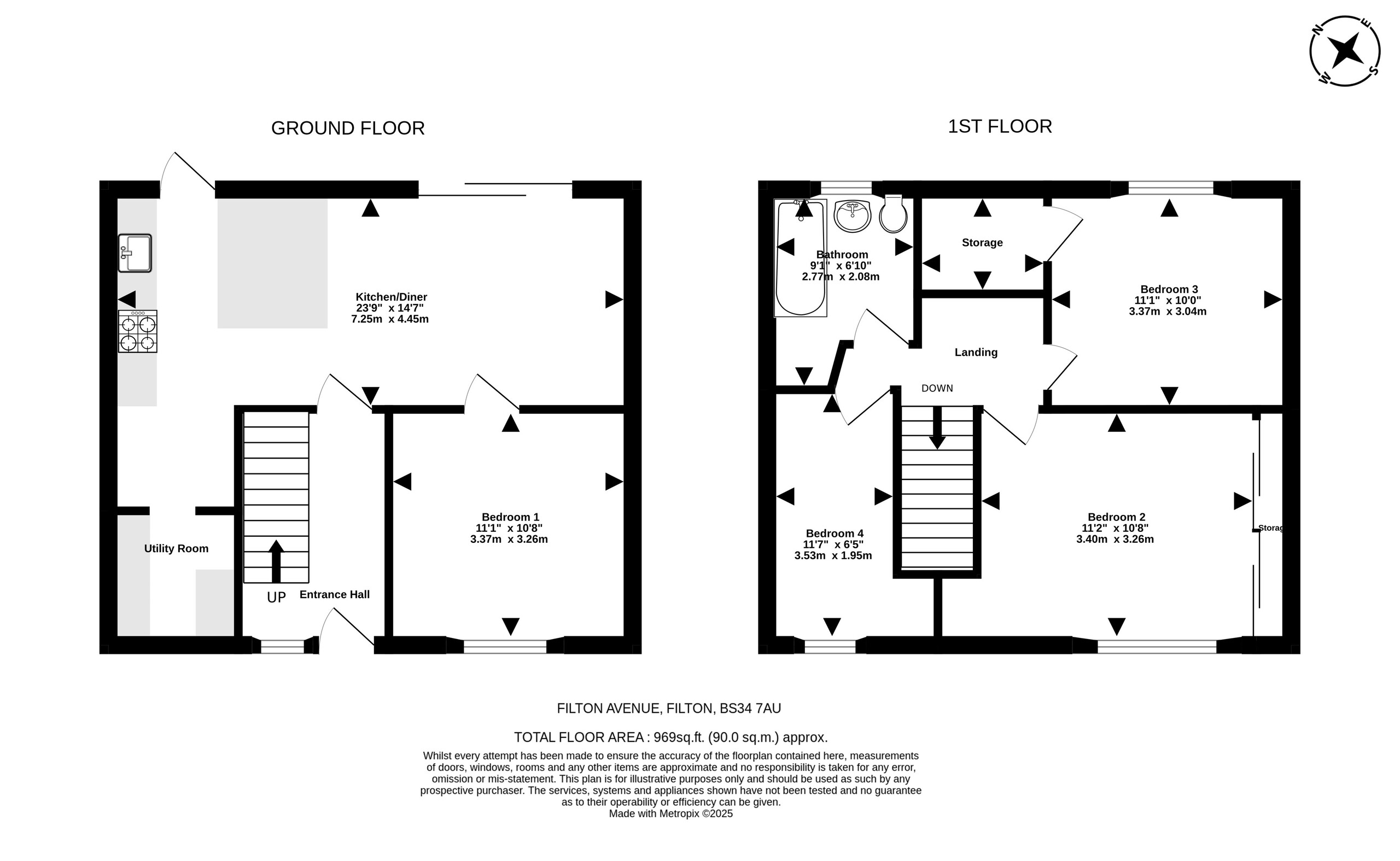 951 Filton Avenue, Bristol floorplan