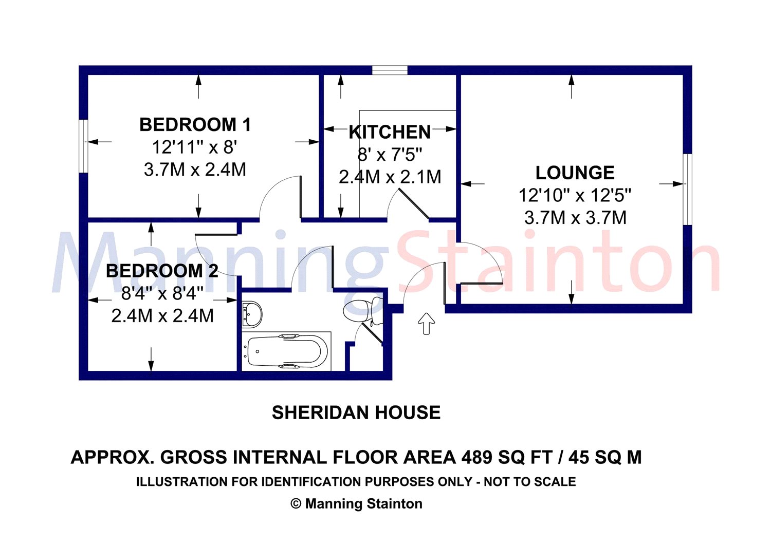 2 Bedrooms Flat to rent in Sheridan House, Street Lane, Gildersome, Leeds LS27