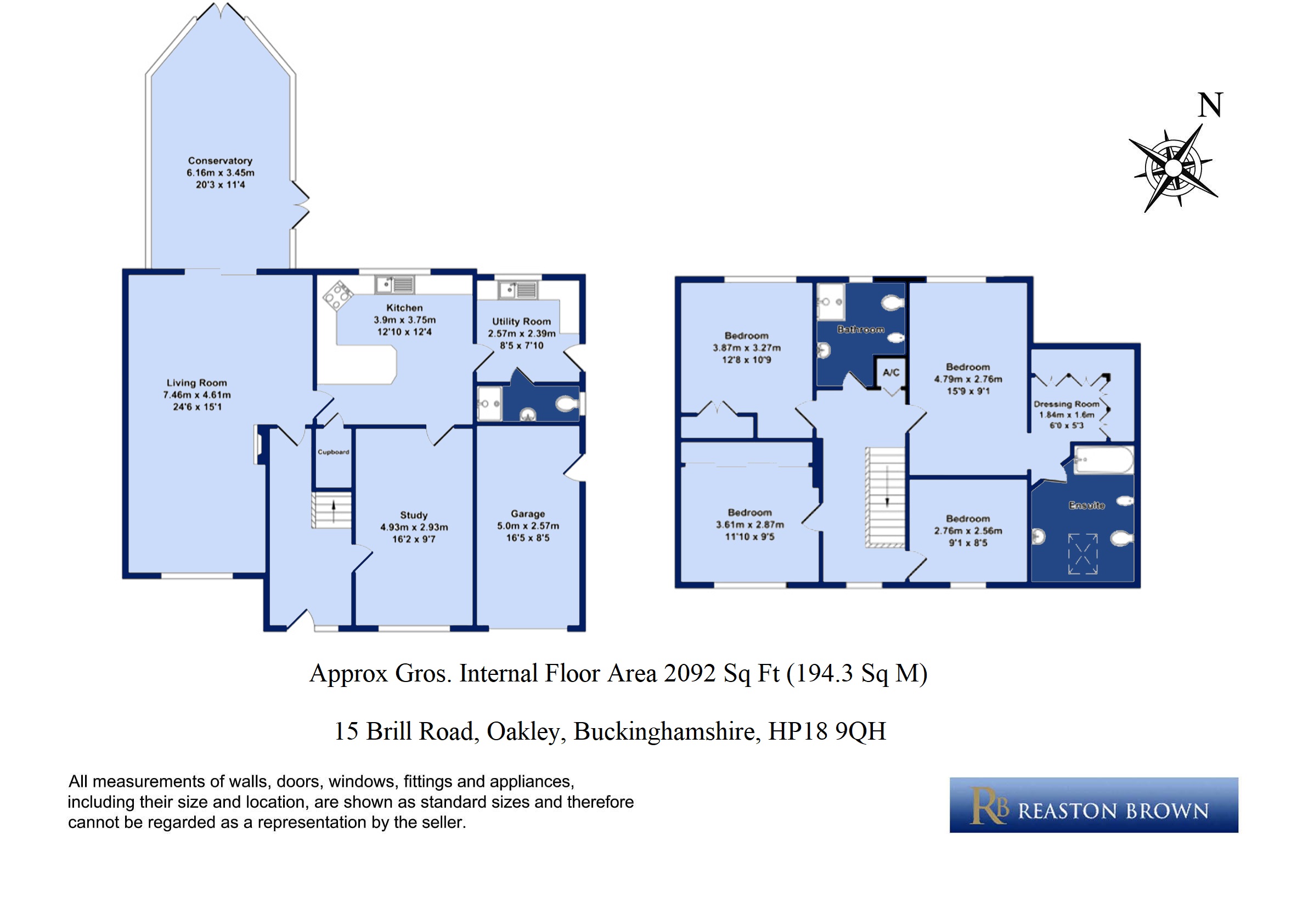 4 Bedrooms Villa for sale in Brill Road, Oakley, Buckinghamshire HP18