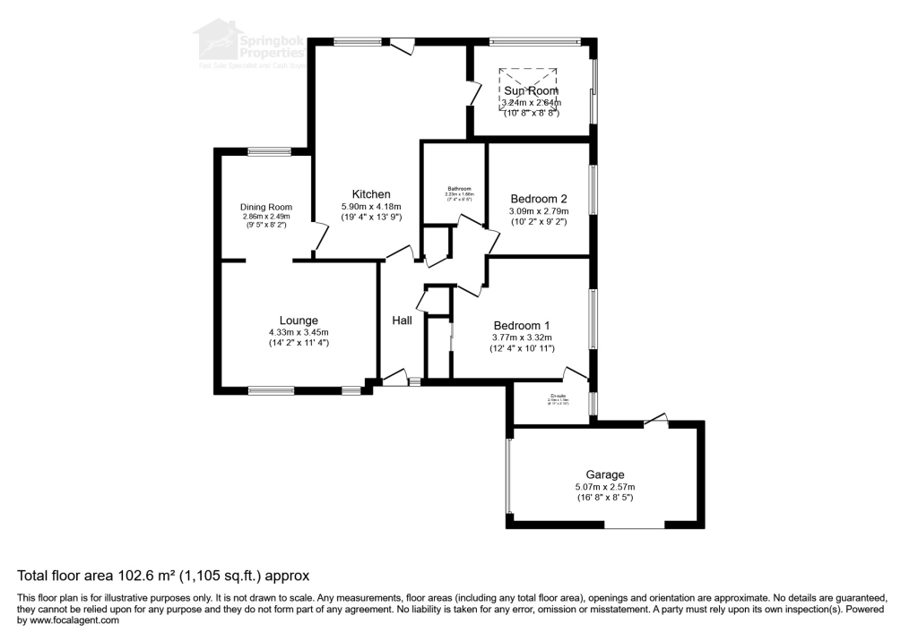 31, Fossdale Moss, Leyland floorplan