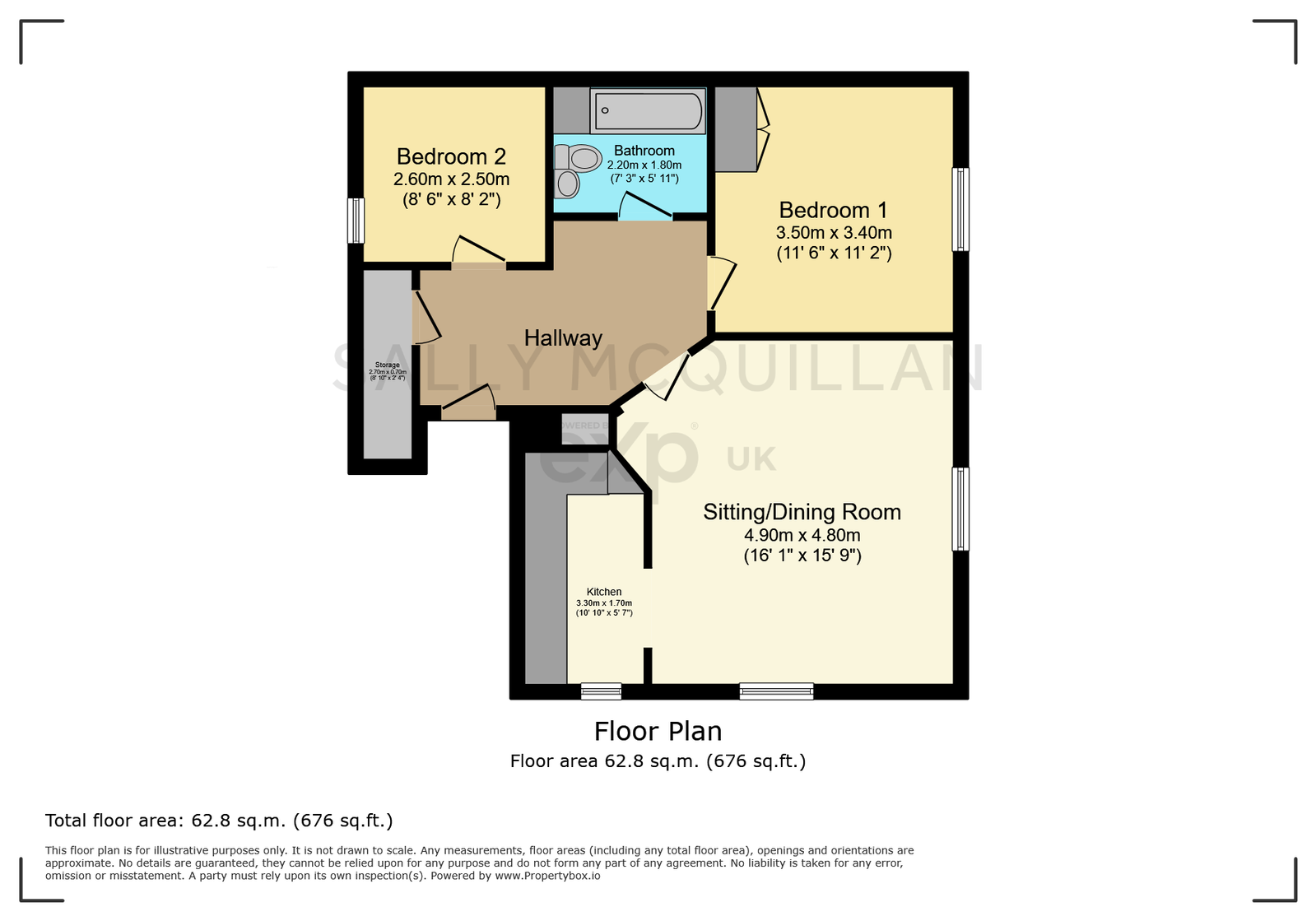 18, Greet Lilly Mill, Southwell floorplan