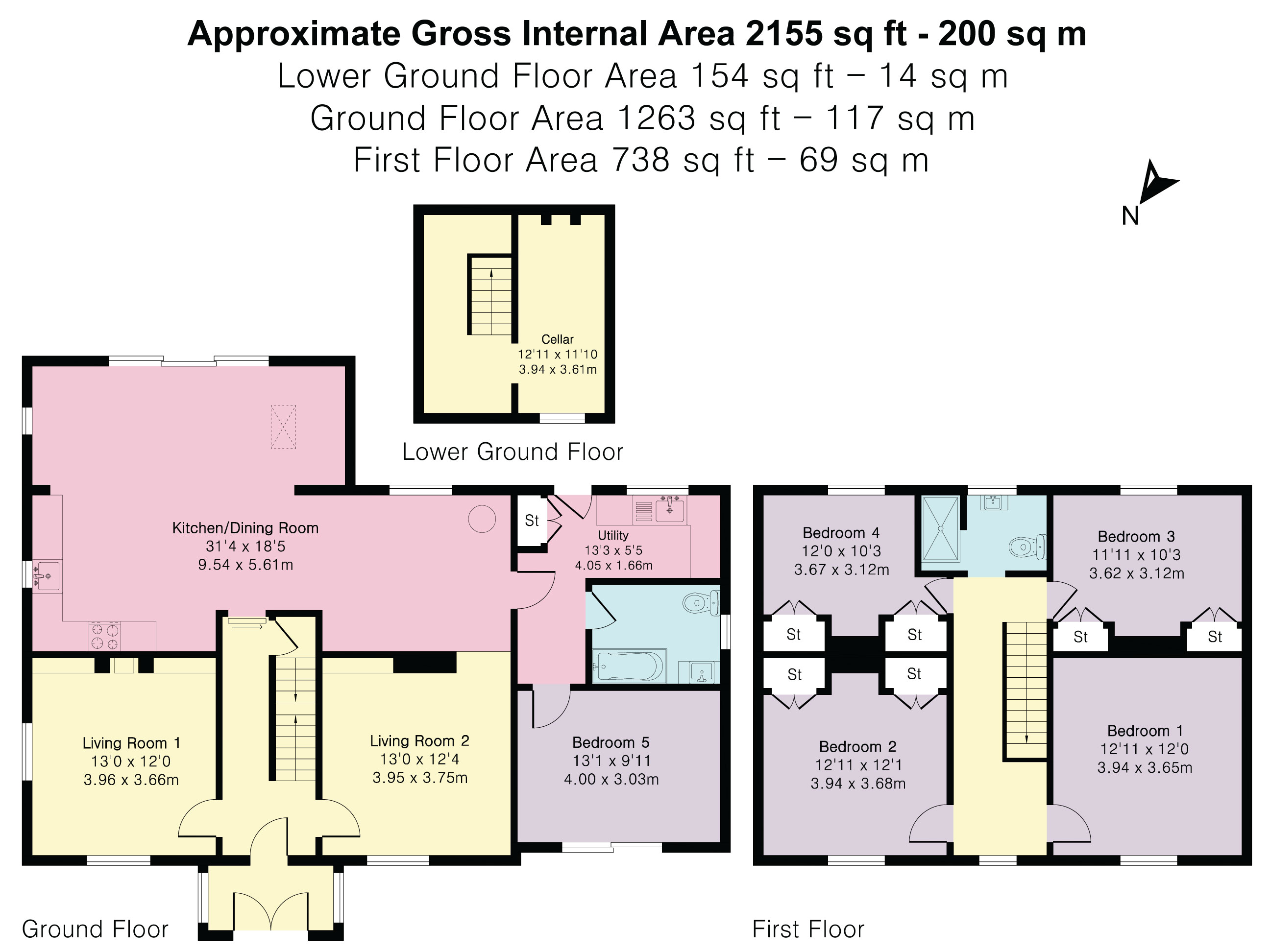 Horsepond Road, Reading floorplan