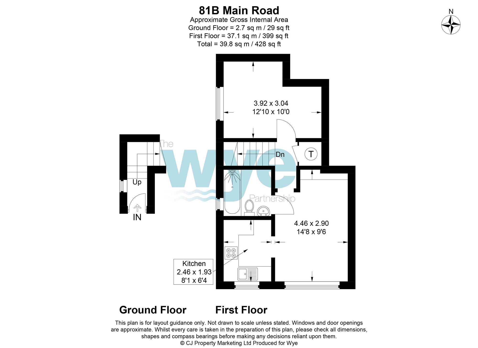 81B Main Road, High Wycombe floorplan