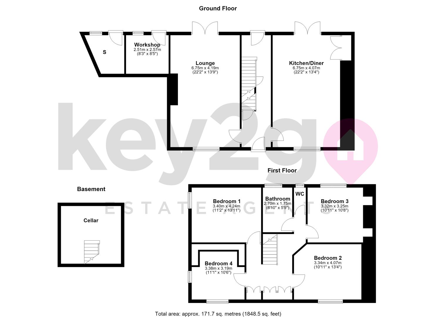 29, Main Road, Sheffield floorplan