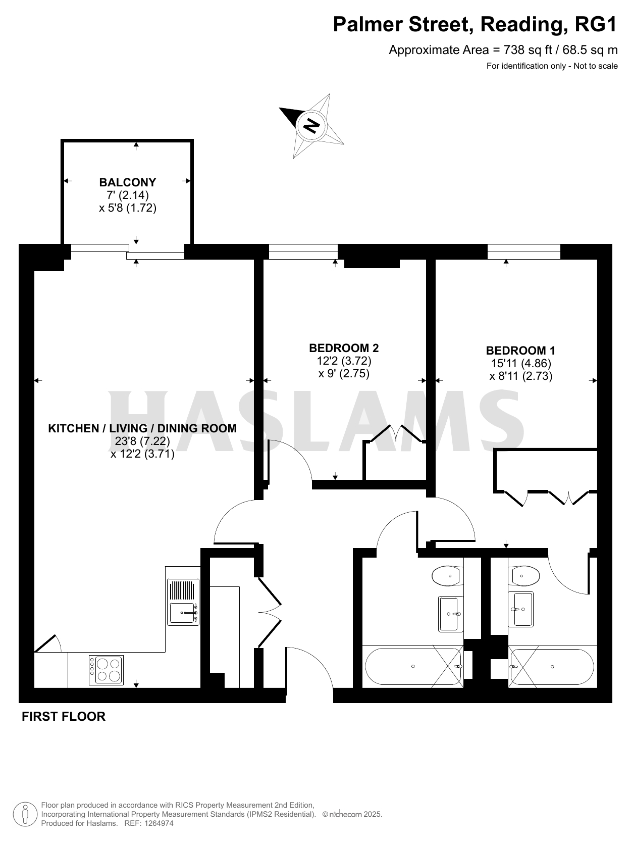 4, 30, Palmer Street, Reading floorplan