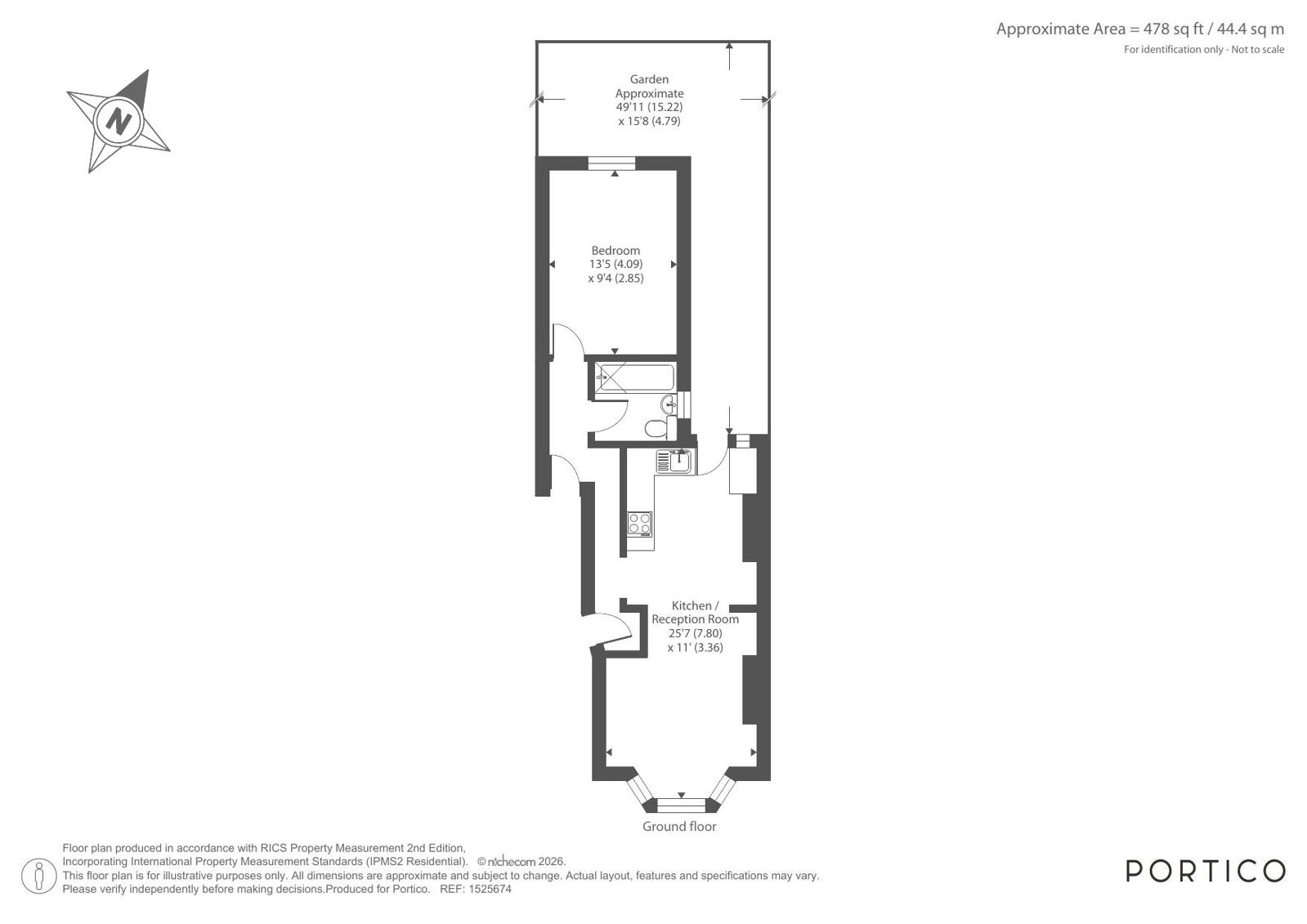 Maud Road, London floorplan
