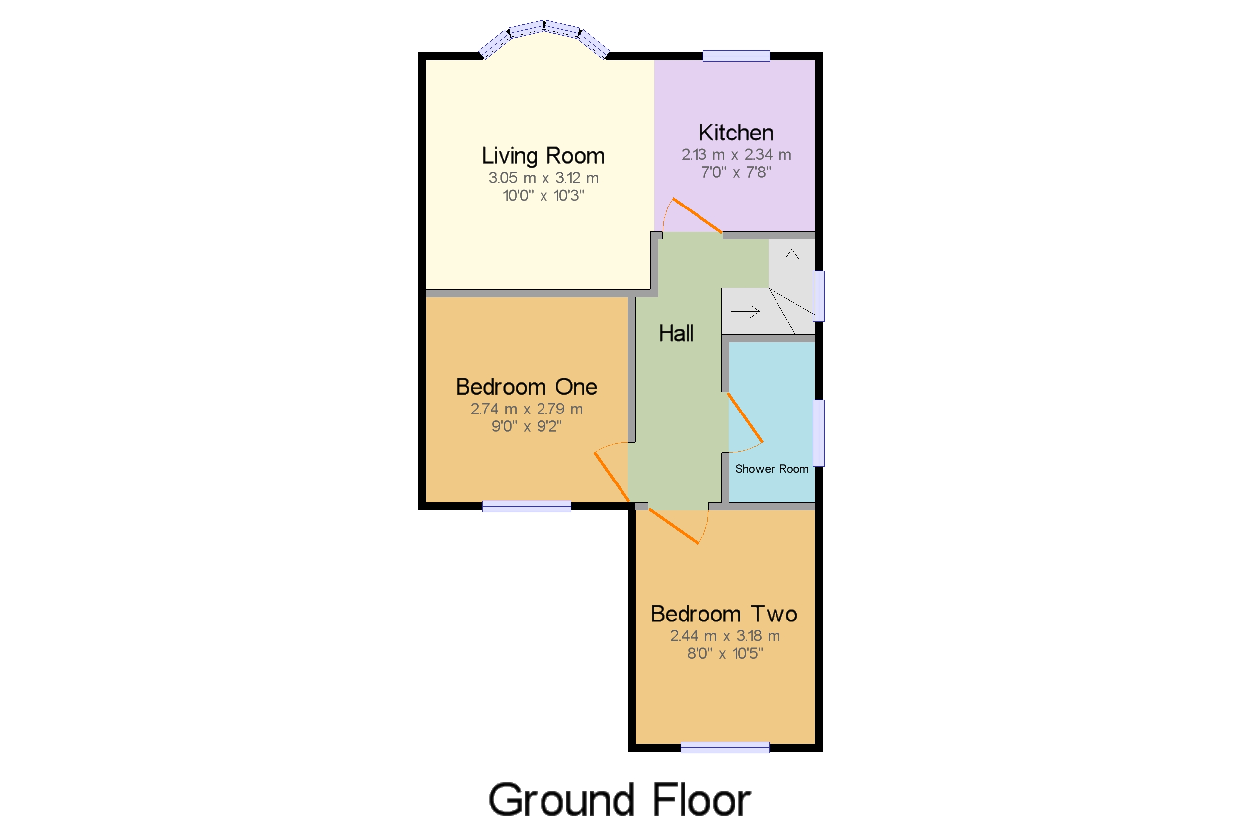 Chester Avenue, PoultonLeFylde FY6, 2 bedroom flat for sale