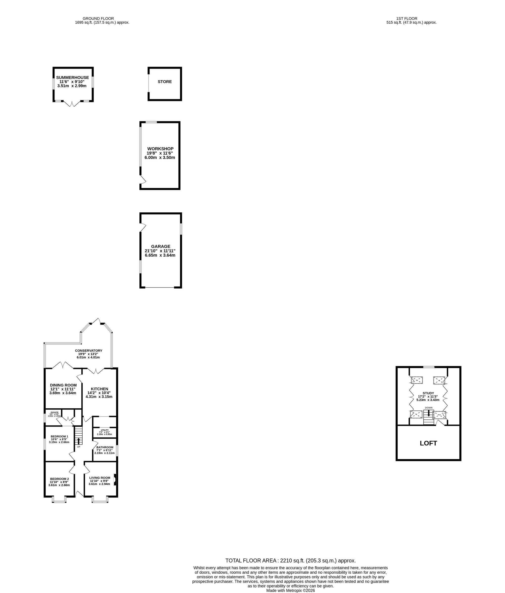 Melrose Sandy Lane, Stafford floorplan