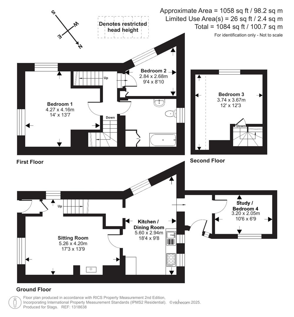 11 High Street, High Street, Okehampton floorplan