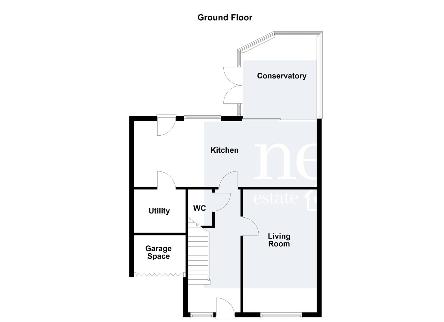 37, Burnham Drive, Leicester floorplan