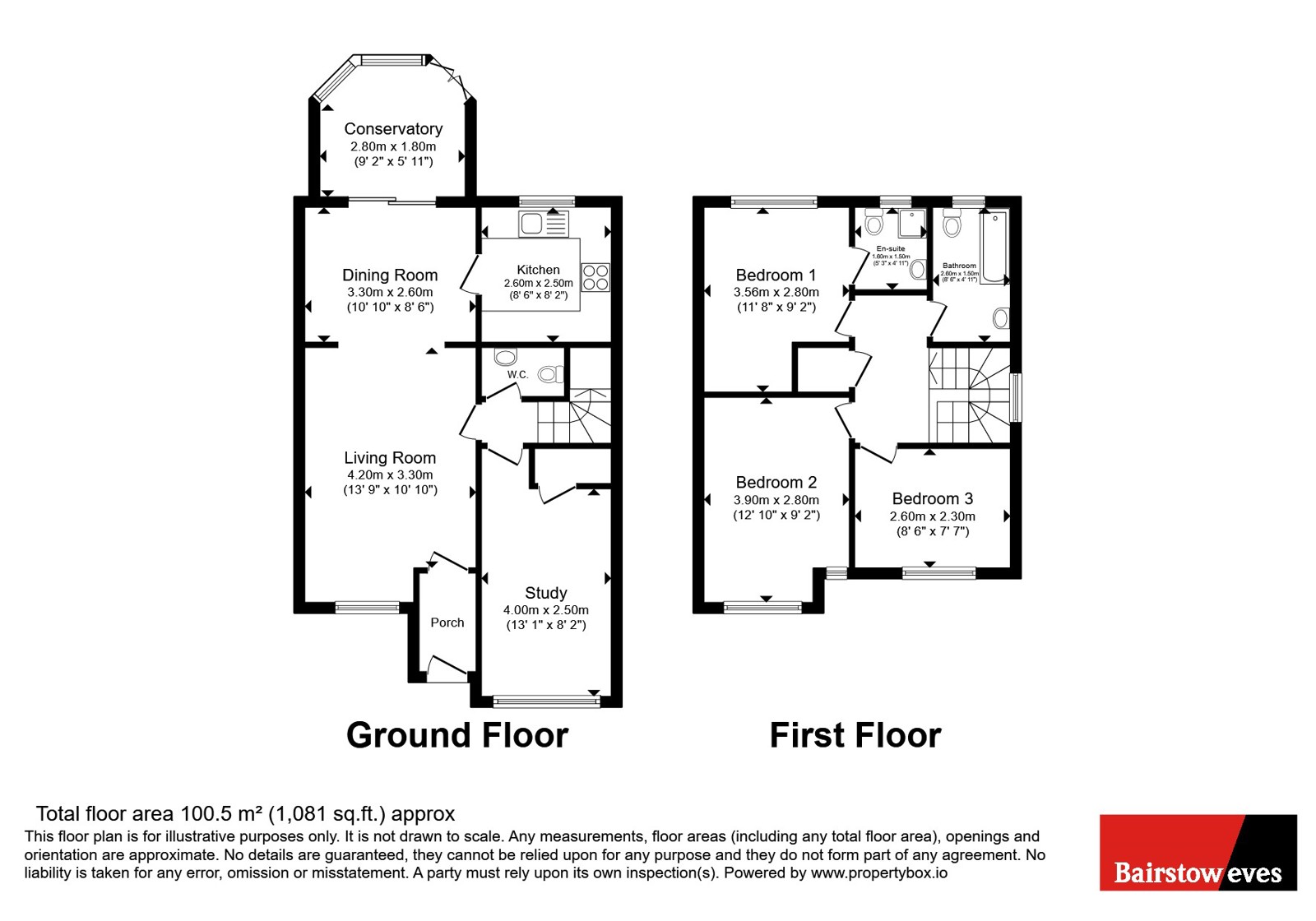 12, Gowan Close, Nottinghamshire floorplan