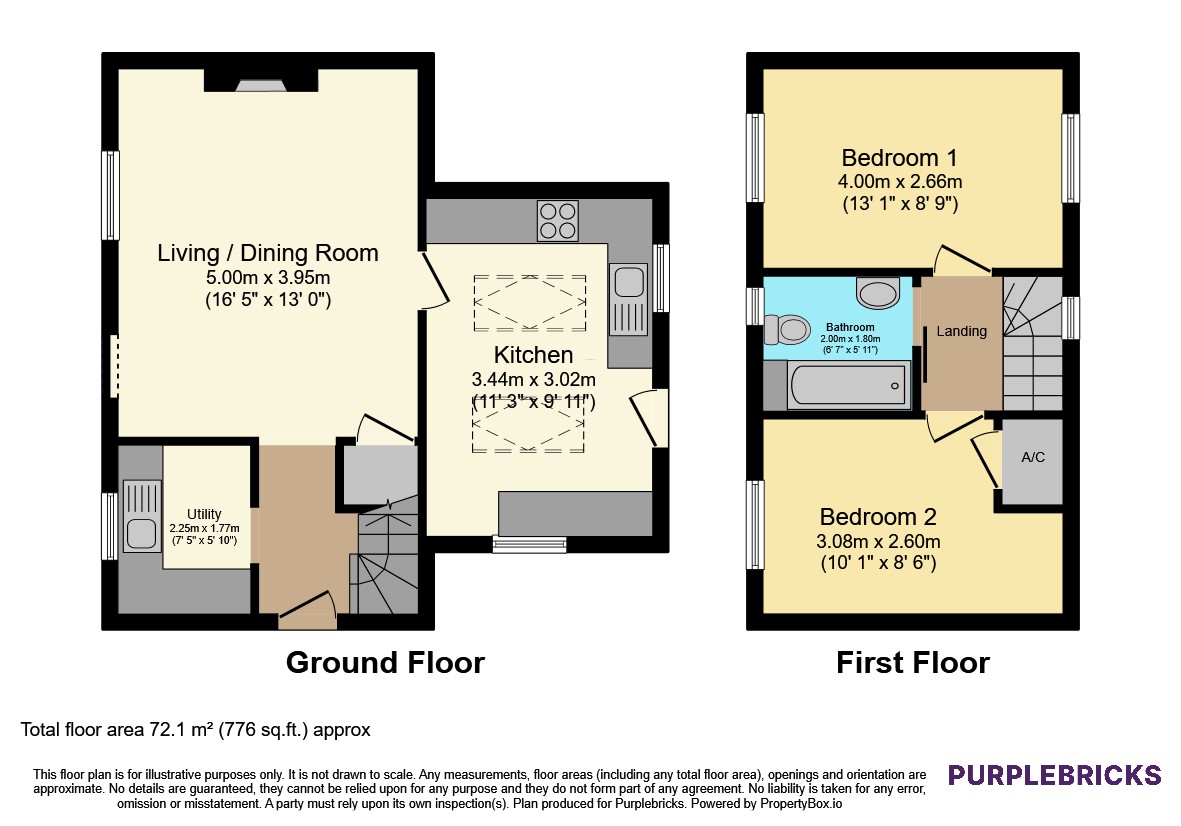 64, Peel Street, Lincoln floorplan